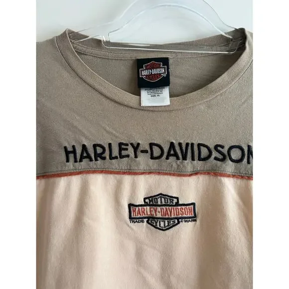Harley Davidson Ridge Runner Chattanooga TN 2 color Long Sleeve Shirt Size XL - Picture 6 of 6